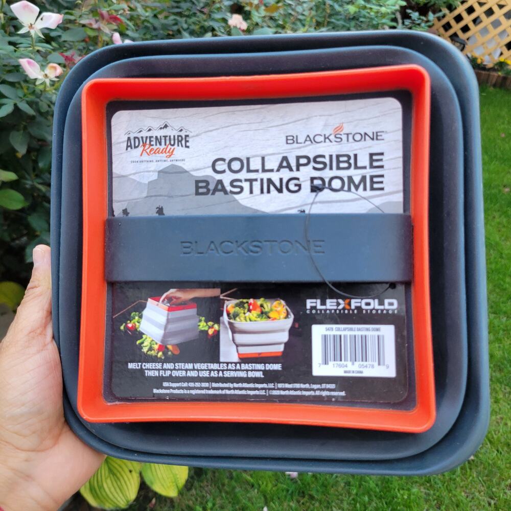 Blackstone Adventure Ready Collapsible Basting Dome & Serving Bowl - New